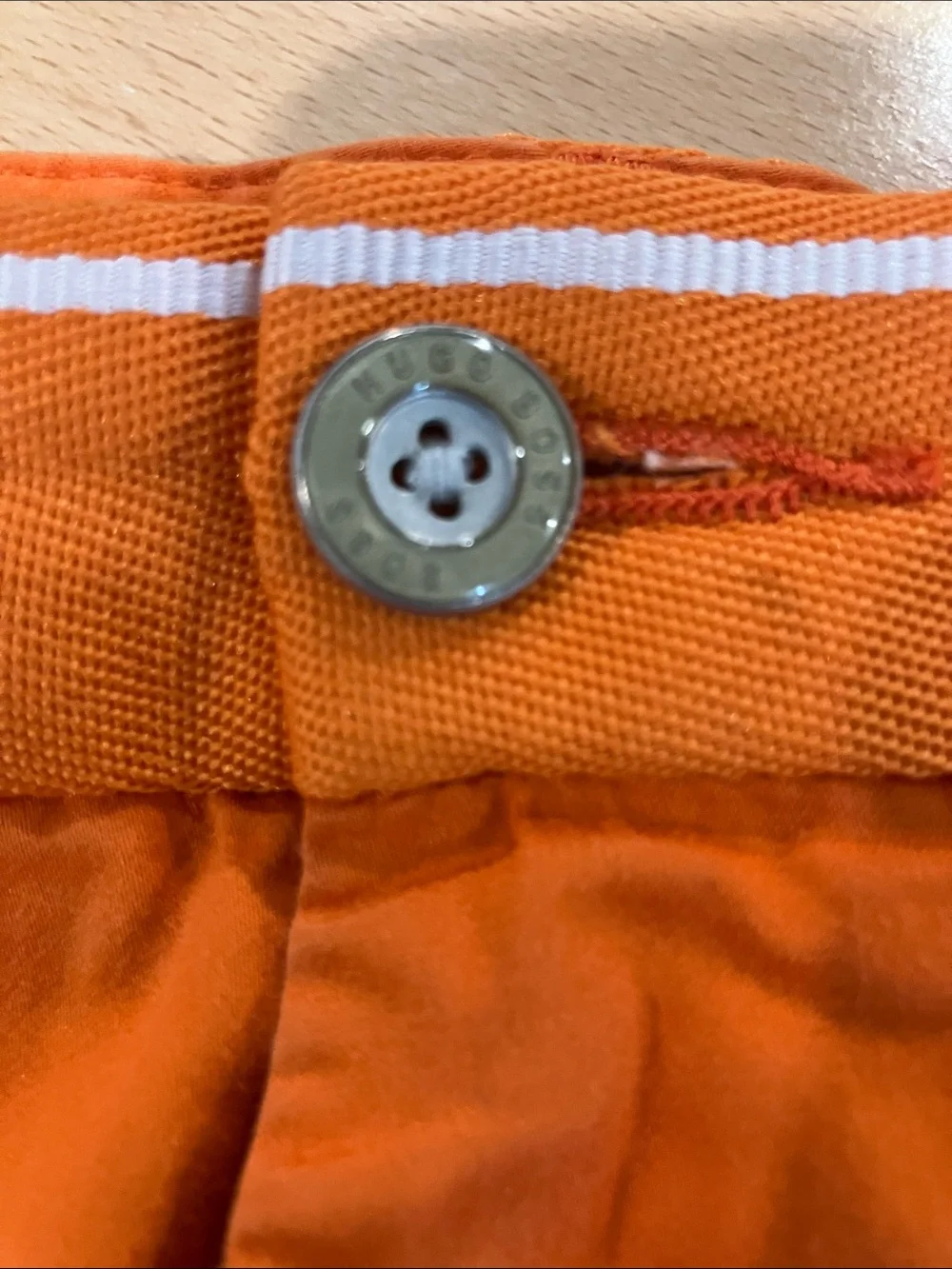 Hugo Boss Orange Flat-Front Men’s Shorts